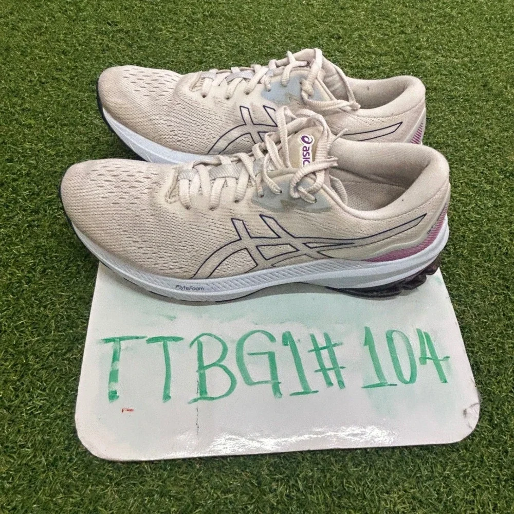 ASICS GT-1000 10 Birch Pink Rave Running Shoes Women 10.5 1012B197